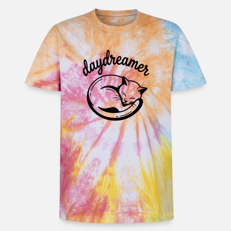 dagdromer - Unisex Premium Tie-Dye T-Shirt - Rainbow Spiral