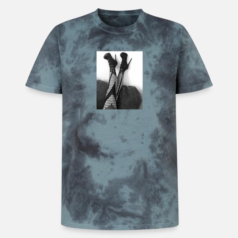 7E6FB826 AD47 4463 A545 90E6508F6BF1 - T-shirt tie-dye premium unisexe - noir/bleu