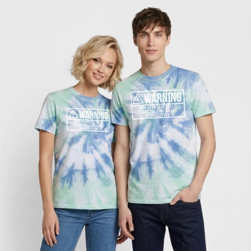 Comptable Comptable Comptable Comptable T-shirt tie-dye premium unisexe