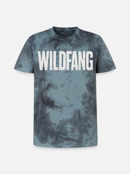 Wildfang - Unisex Premium Tie Dye T-Shirt - Schwarz/Blau