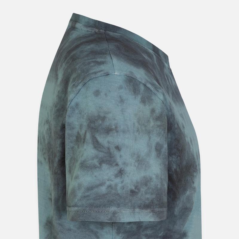 Triangle with rounded corners Unisex Premium Tie-Dye T-Shirt