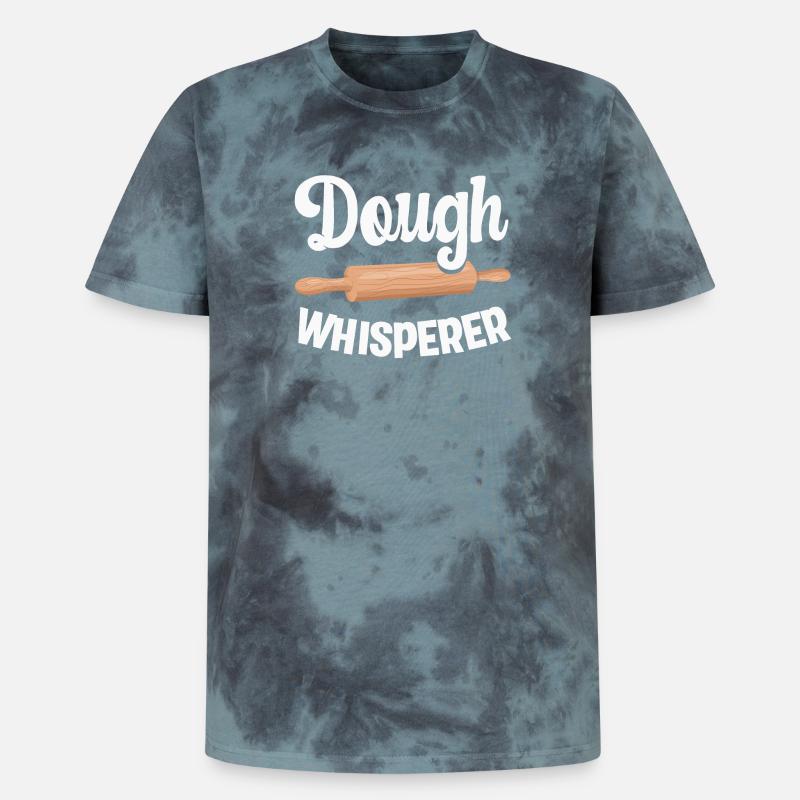 Baking Baker Baker - Unisex Premium Tie-Dye T-Shirt - Black/Blue