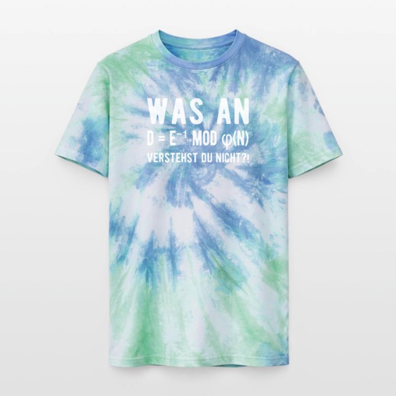 Computer Scientist Computer Science Student Programmer Unisex Premium Tie-Dye T-Shirt