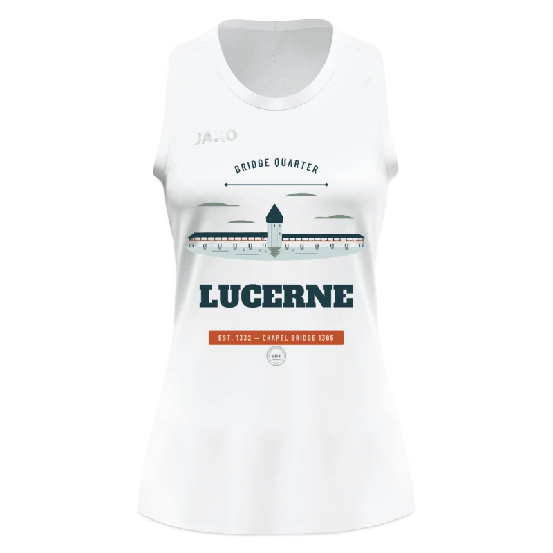 Abzeichen Lucerne auf jako women's tank top light flow
