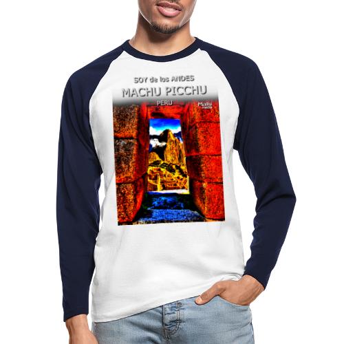 SOY de los ANDES - Machu Picchu II - T-shirt baseball manches longues Homme