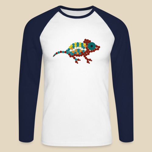 Chameleon - T-shirt baseball manches longues Homme