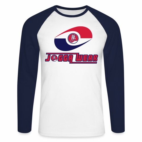 Joggawear Label Trademark - Men's Long Sleeve Baseball T-Shirt
