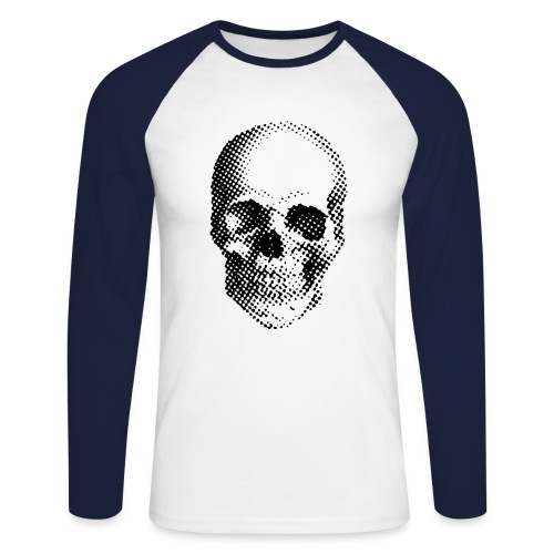 Skull & Bones No. 1 - schwarz/black - Männer Baseballshirt langarm