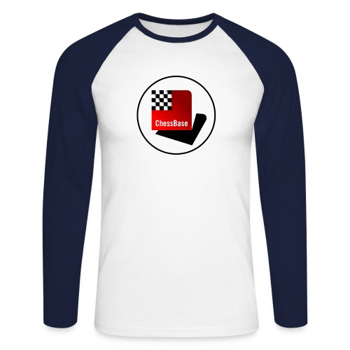 ChessBase Logo - Men's Long Sleeve Baseball T-Shirt