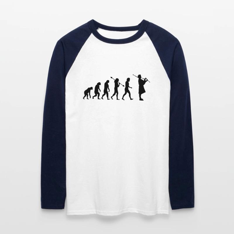 Cornemuse Cornemuse Cornemuse T-shirt baseball manches longues Homme