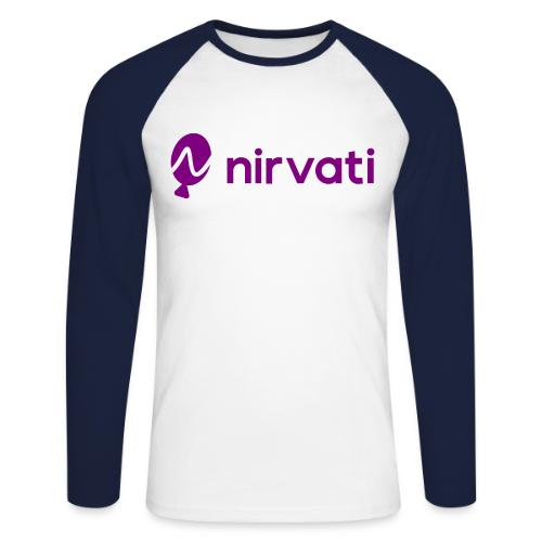 Nirvati Logo - Unisex Long Sleeve Baseball T-Shirt