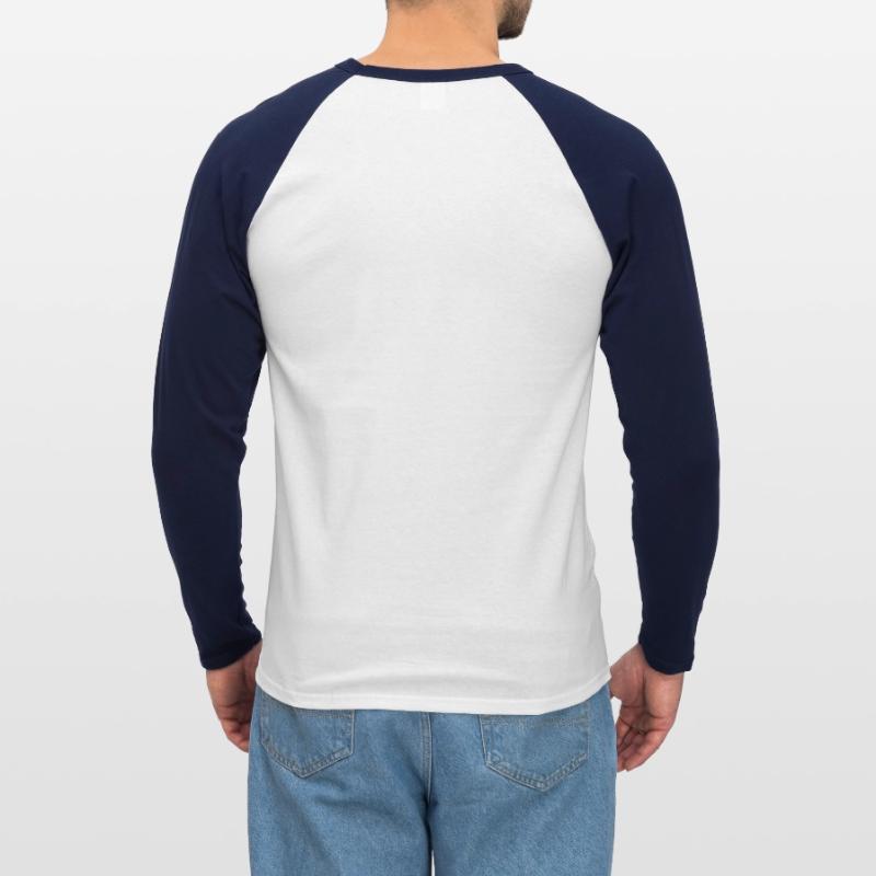 Radiates Anaglyph 3D Druff Gift LSD Unisex Long Sleeve Baseball T-Shirt