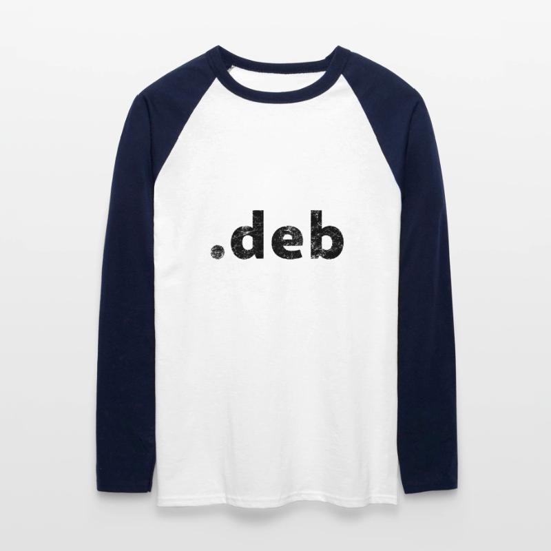 Debian Program Package Unisex Long Sleeve Baseball T-Shirt
