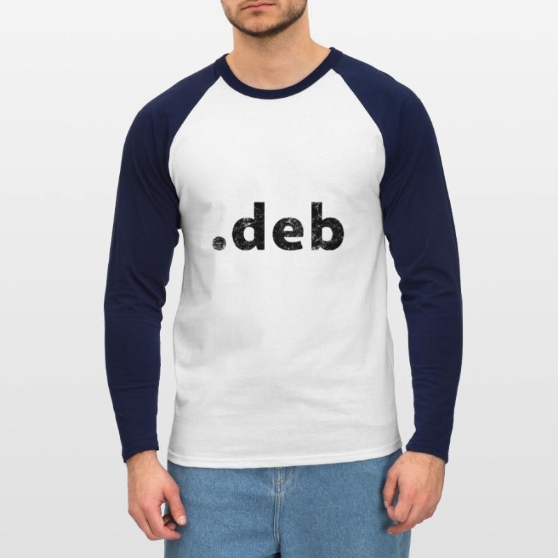 Debian Program Package Unisex Long Sleeve Baseball T-Shirt