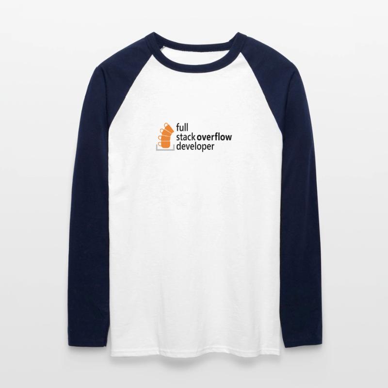 Full stack developer Unisex Long Sleeve Baseball T-Shirt