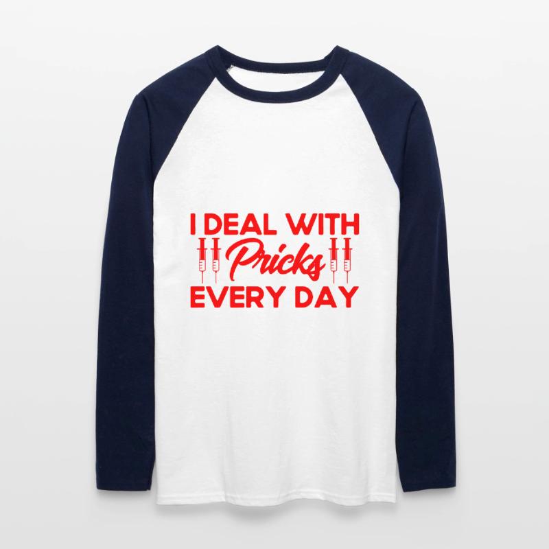 Phlebotomist Phlebotomy Phlebotomist Tech Geschen Unisex Long Sleeve Baseball T-Shirt