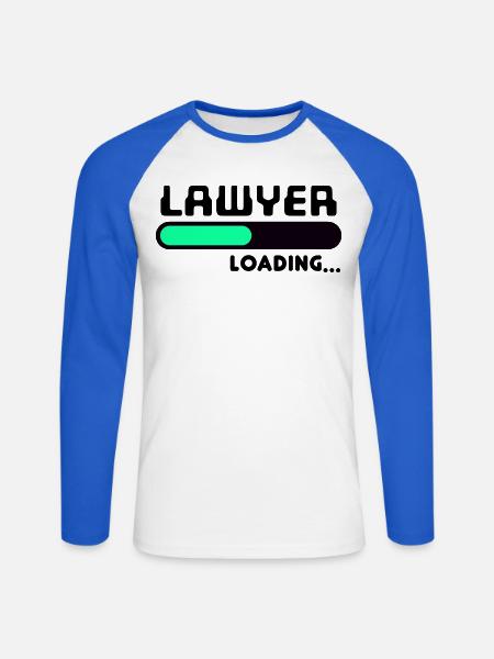 Jurist Beruf Statement Job Karriere Arbeiter - Unisex Baseballshirt langarm - Weiß/Royalblau