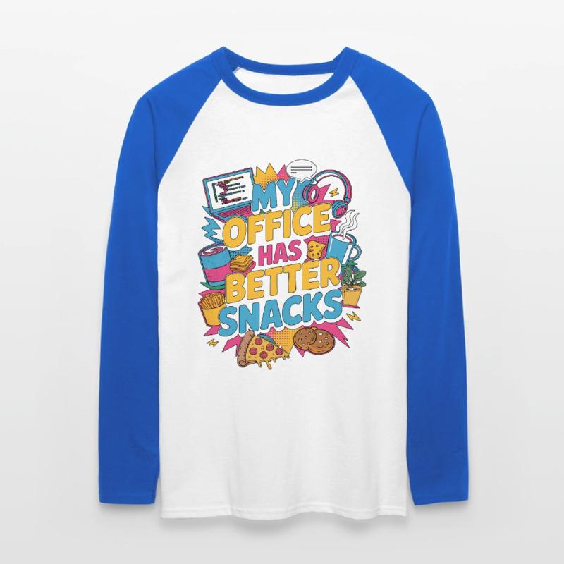 Remote Developer My Office Has Software Engineer Unisex Baseballshirt langarm