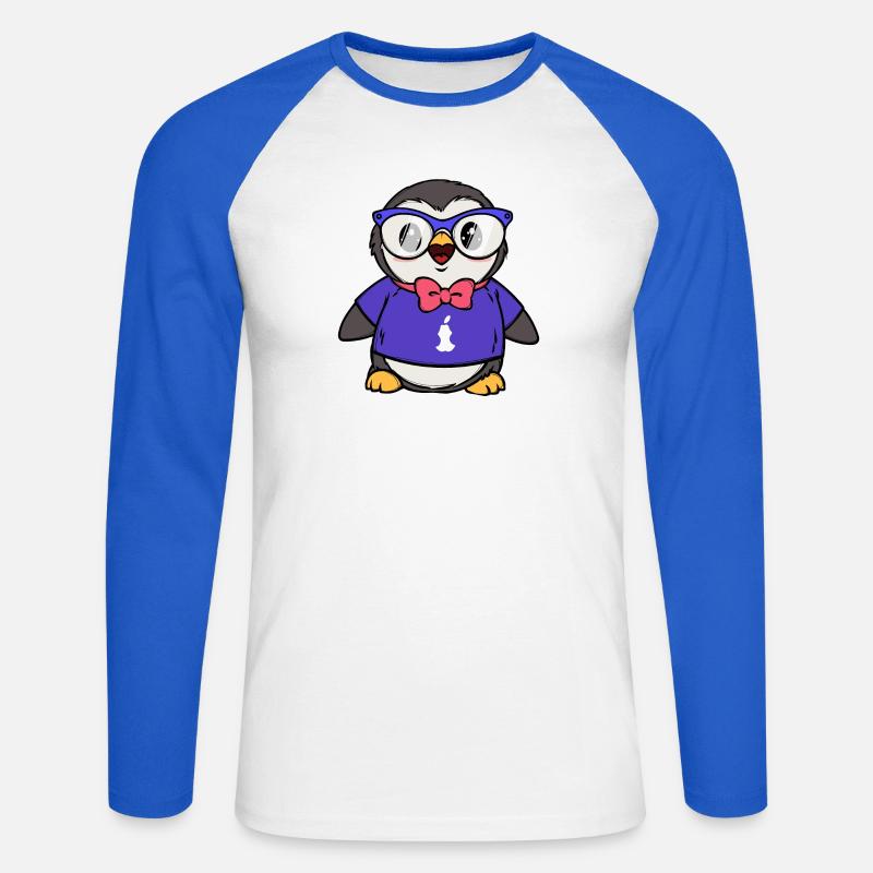 Software Developer Code Developer Programmer - Unisex Long Sleeve Baseball T-Shirt - white/royal blue