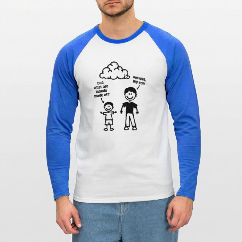 Correction des bugs de la déclaration de skripting Bugs des développeurs T-shirt baseball manches longues Homme