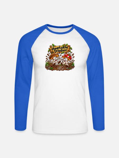 file_000000008e40820aad82f939da2c6973 - Unisex Baseballshirt langarm - Weiß/Royalblau