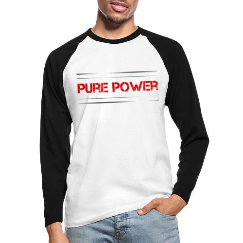 Sport - Pure Power - Männer Baseballshirt langarm