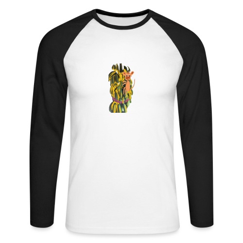 Bananas king - Men's Long Sleeve Baseball T-Shirt