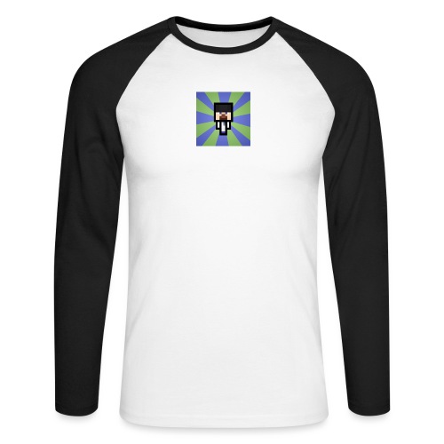 Baxey main logo - Men's Long Sleeve Baseball T-Shirt
