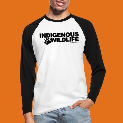 indigenous wildlife new - Men's Long Sleeve Baseball T-Shirt