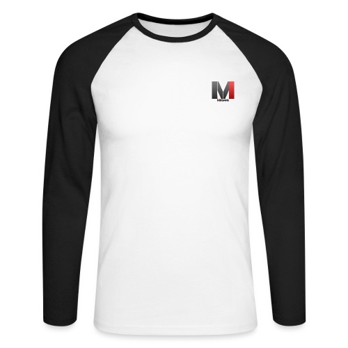 MrGank LOGO - Men's Long Sleeve Baseball T-Shirt