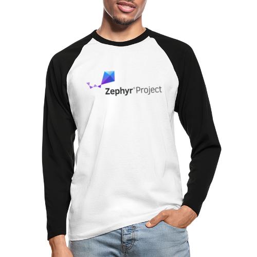 Zephyr Project Logo - Männer Baseballshirt langarm