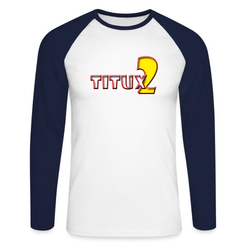 Titux2 - Men's Long Sleeve Baseball T-Shirt