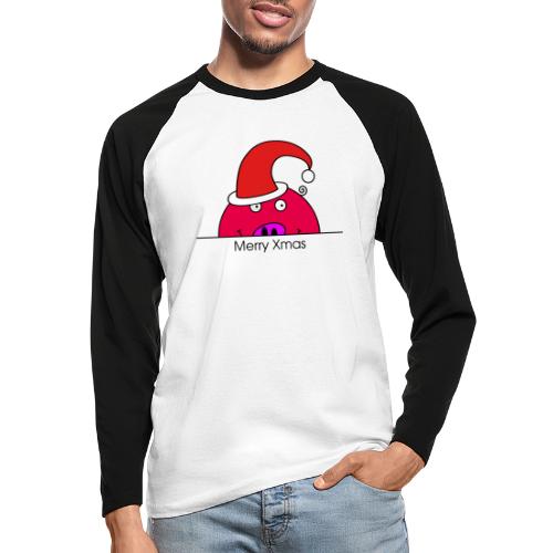 Happy Rosanna - Merry Xmas - Men's Long Sleeve Baseball T-Shirt