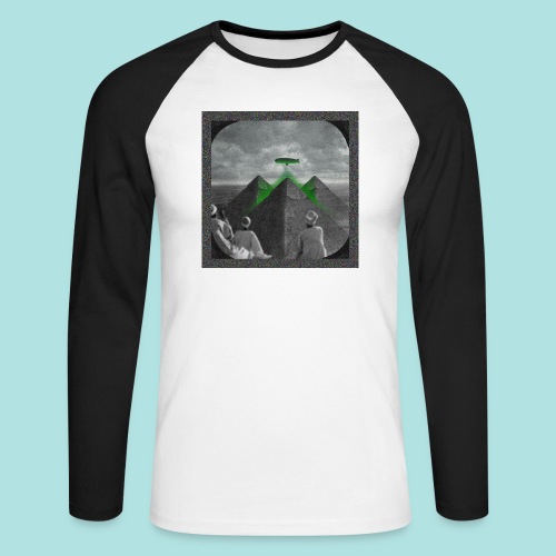 Invaders_sized4t-shirt - Men's Long Sleeve Baseball T-Shirt