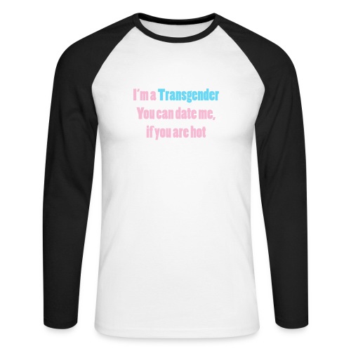 Single transgender - Männer Baseballshirt langarm