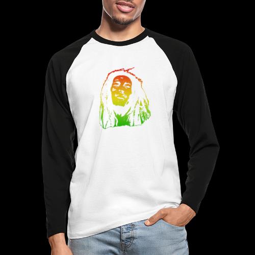 King of Reggae - Männer Baseballshirt langarm