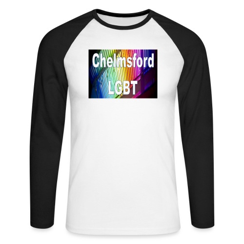 Chelmsford LGBT - Men's Long Sleeve Baseball T-Shirt