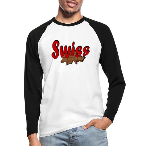Swiss Chocolate - T-shirt baseball manches longues Homme