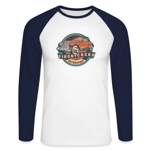 TIREKICKERS - V8 -Hotrod - Männer Baseballshirt langarm