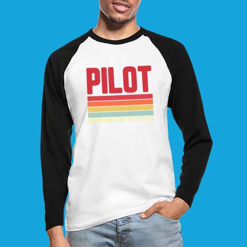 Pilot Limited Edition - Männer Baseballshirt langarm