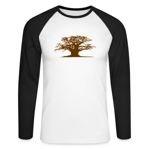 baobab gif - T-shirt baseball manches longues Homme