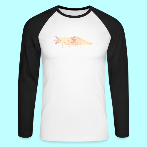 Axolotl - Männer Baseballshirt langarm