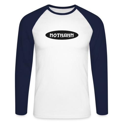 nothahn - Männer Baseballshirt langarm