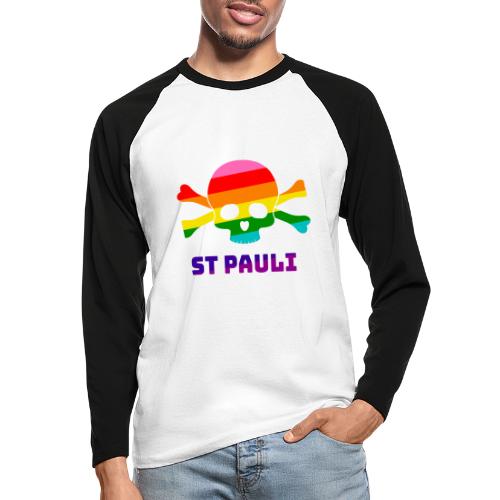 LGBTQ Sankt Pauli - Männer Baseballshirt langarm