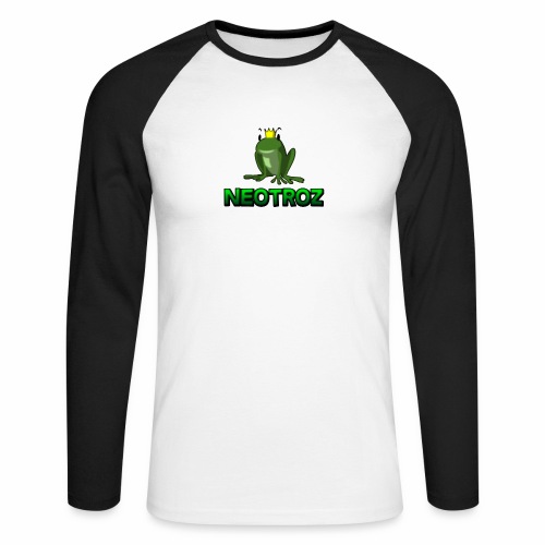 NeoTroZ Grenouille - T-shirt baseball manches longues Homme