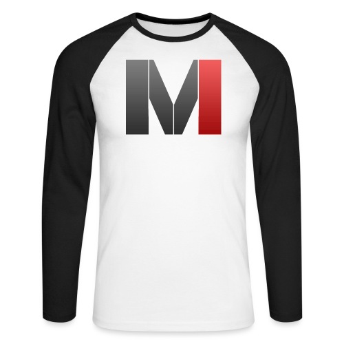 MrGank LOGO - Men's Long Sleeve Baseball T-Shirt
