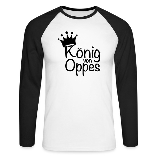 König von Oppes - Männer Baseballshirt langarm