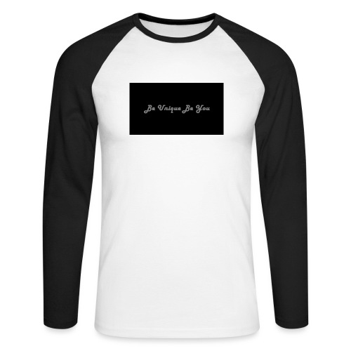 Be yourself - Men's Long Sleeve Baseball T-Shirt