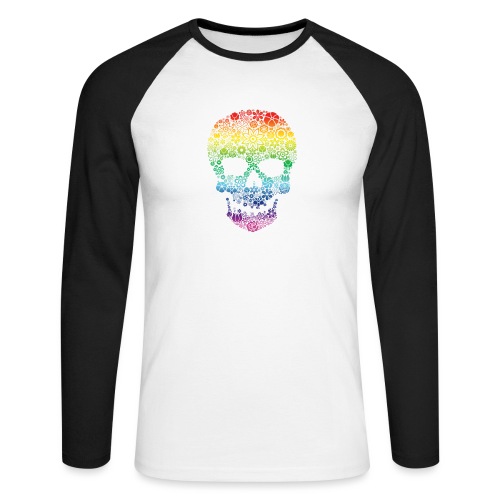 Skull colors - T-shirt baseball manches longues Homme