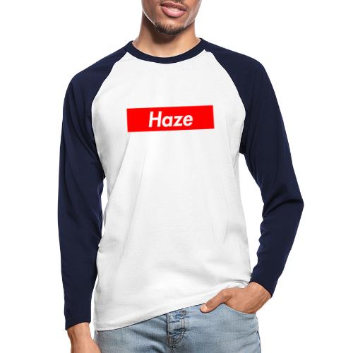 Haze - Männer Baseballshirt langarm